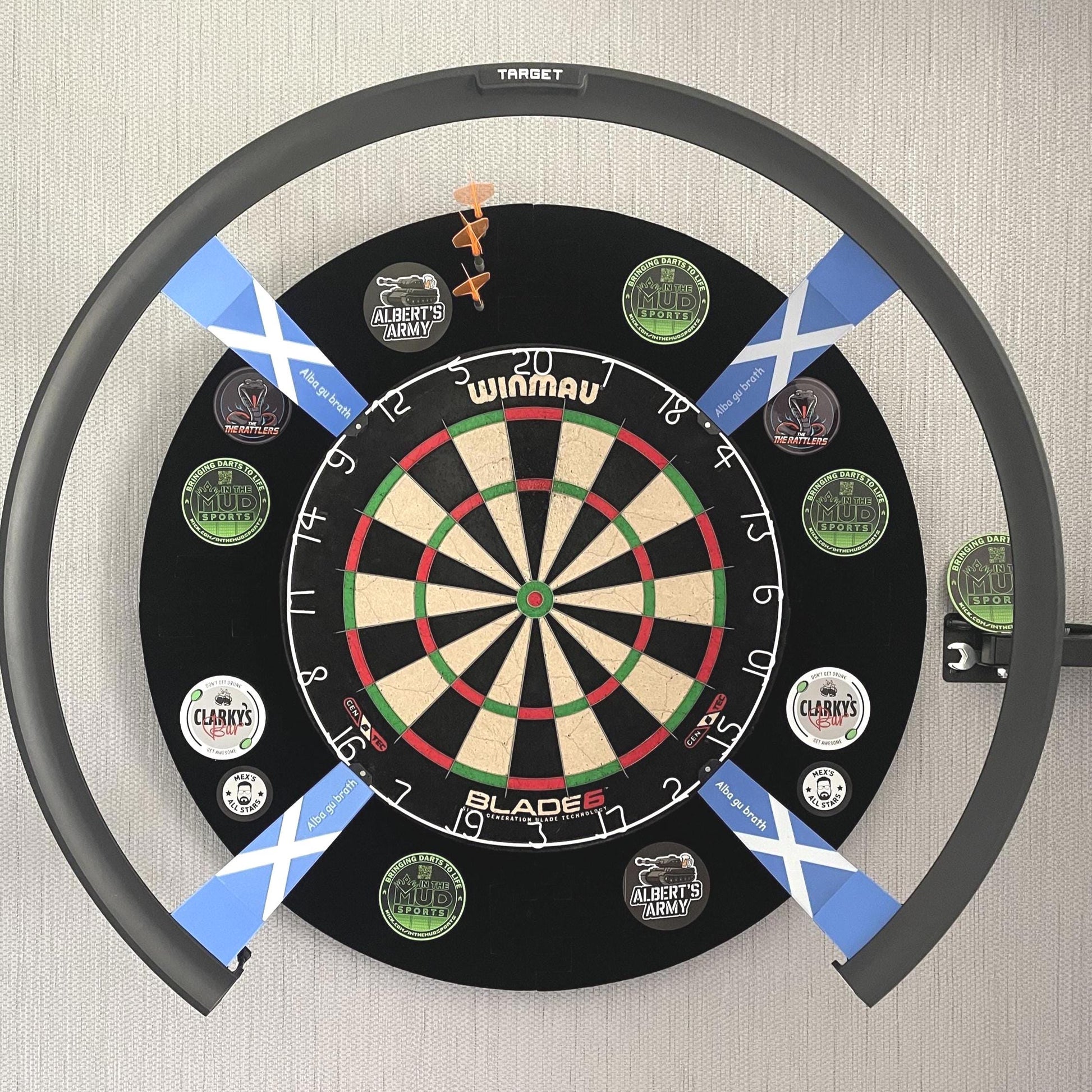 Target Omni Camera & Leg Covers | Dart Scorer Impact Shields Protecting Darts Equipment from Damage